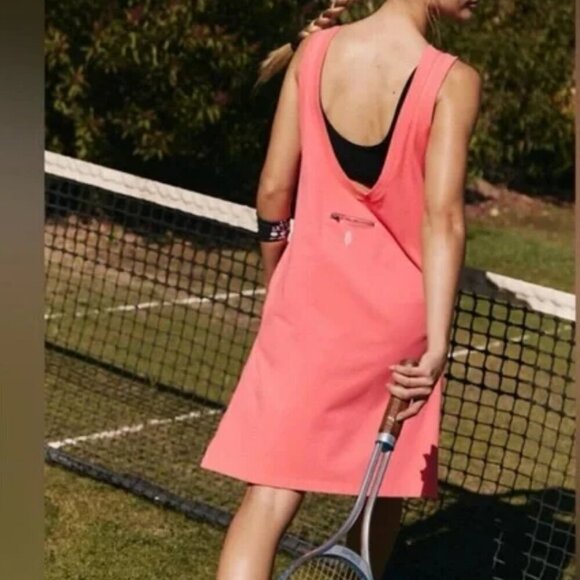 #72 NWT Free People Hot Shot Tunic Tank in Electric Sunset - Picture 3 of 8